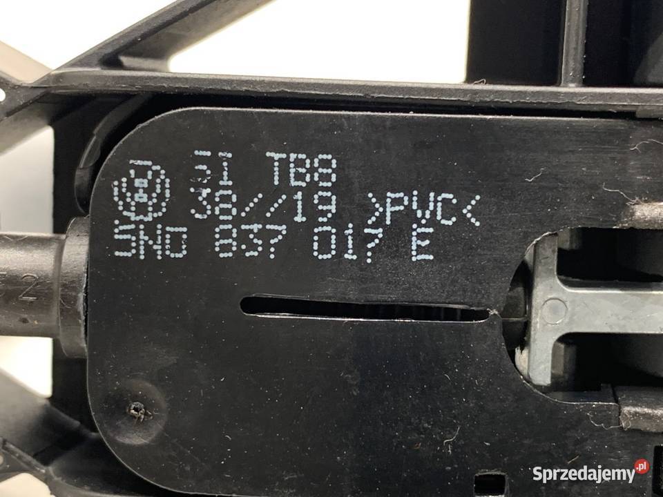 KLAMKA ZEWNĘTRZNA LEWY PRZÓD VW GOLF VII podkarpackie