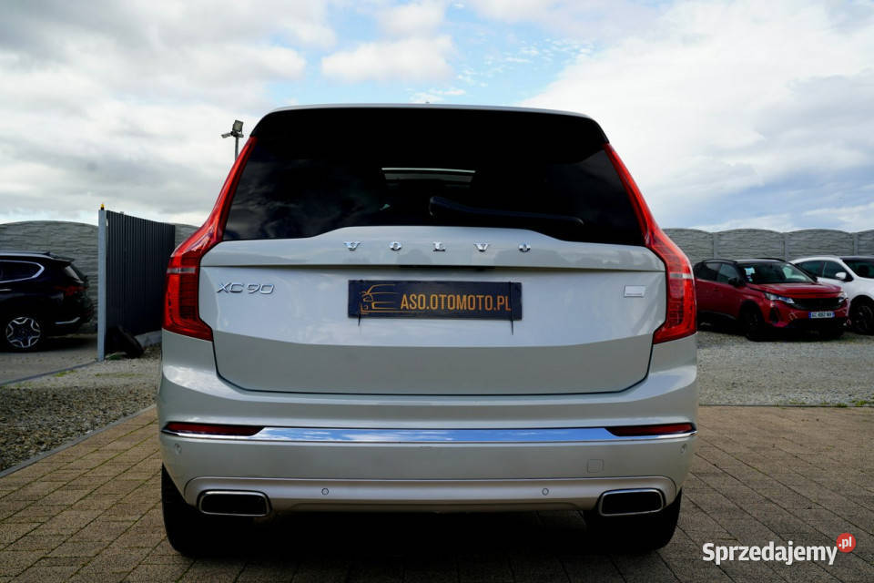 Volvo XC 90 RECHARGE panorama FUL LED wentylacja lakier metallic Otmuchów