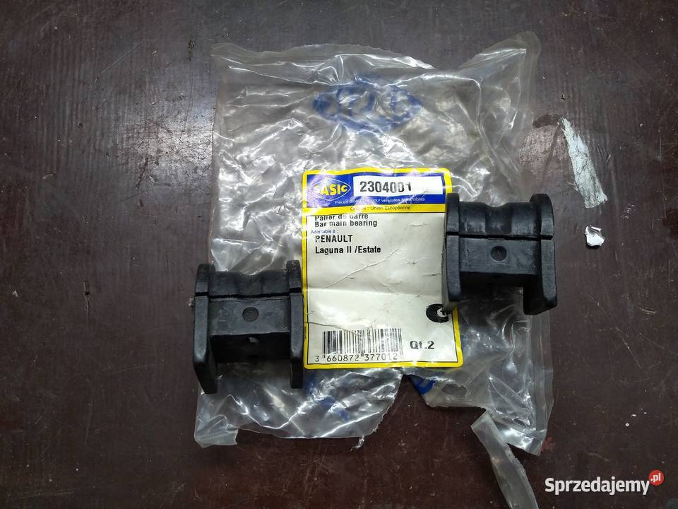 Gumy drążlka stabilizatora na przód do Renault