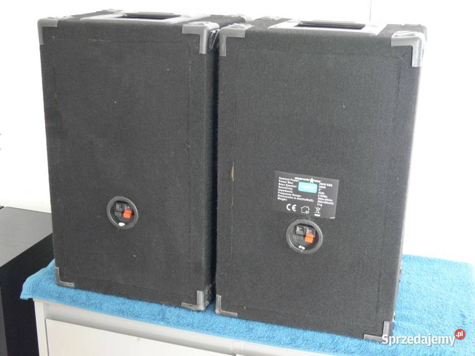 Kolumny estradowe Auna 2 x 500 wat sprawne
