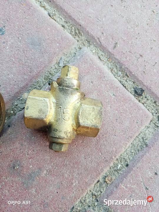 Zawór gazowy mosiężny stożkowy Puławy