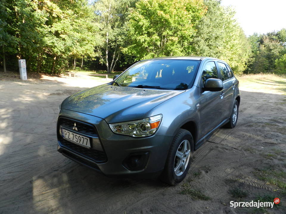 Mitsubishi ASX Śliczny sprawny Zarejestrowany kurtyny powietrzne Puszczykowo
