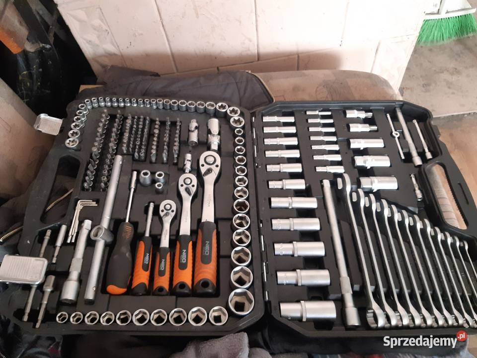 Sprzeda zestaw narzędzi 200 Elementów NEO TOOLS Zestawy narzędzi Żary