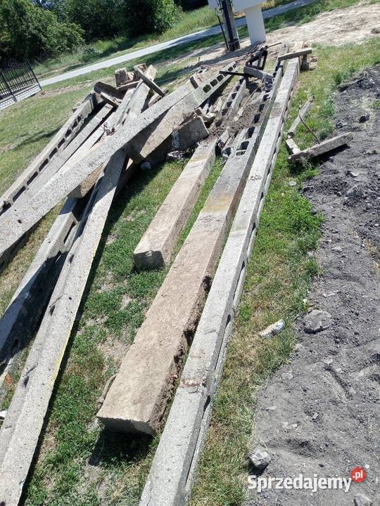 Slupy energetyczne betonowe Steniatyn-Kolonia