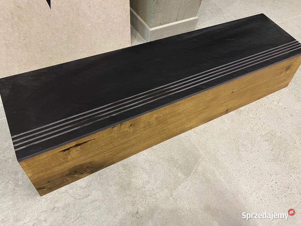 gres schody zestaw czarne podstopnice 30x120 Zakopane sprzedam