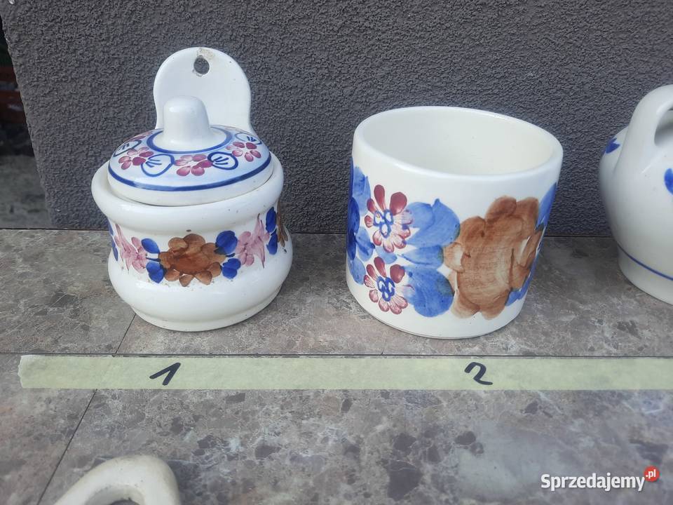 Fajans kuchenne elementy ceramiczne Włocławek pomorskie Tczew
