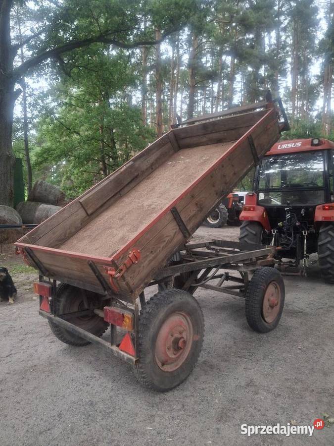 Przyczepa wywrotka 240x130 minitraktorek ciapek lubuskie Krosno Odrzańskie sprzedam