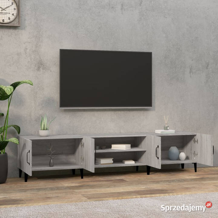 Szafka pod TV szary dąb sonoma 180x315x40 Warszawa