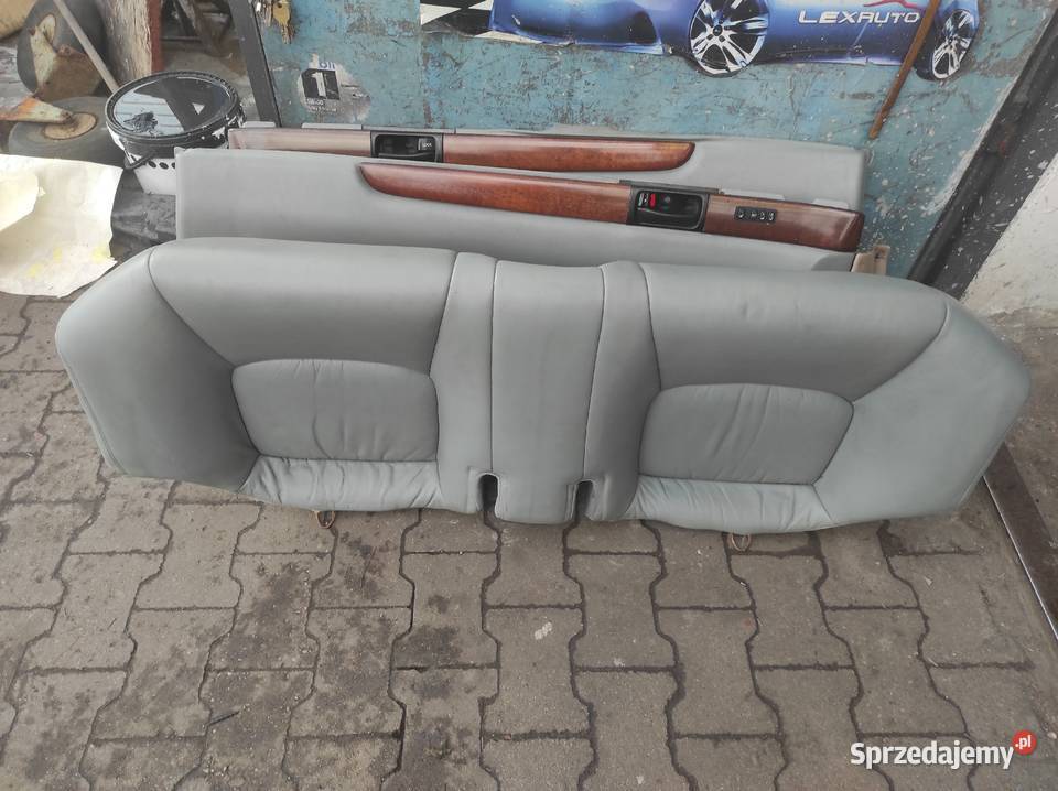 Kanapa tylna Lexus SC 300 SC 400 szara