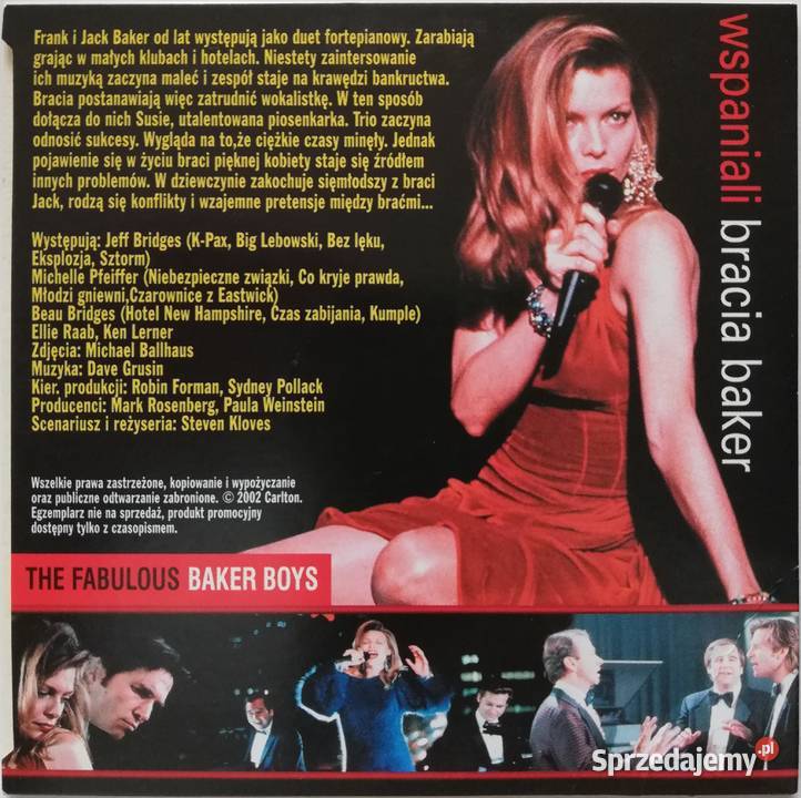 Wspaniali bracia Baker DVD Michelle Pfeiffer Łódź