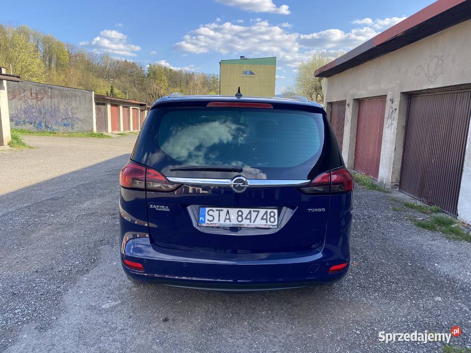 Opel Zafira C 7os 14 benzyna LPG NAVI manual Żywiec