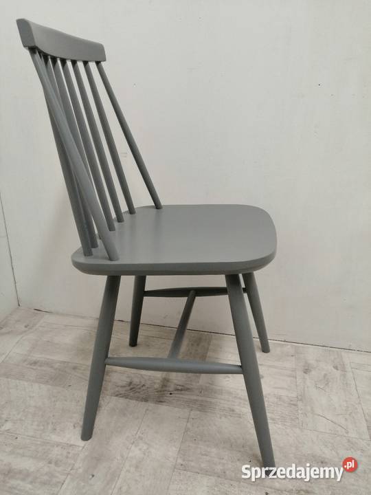 krzesło krzesła Prl patyczak szczebelki proj Radomsko