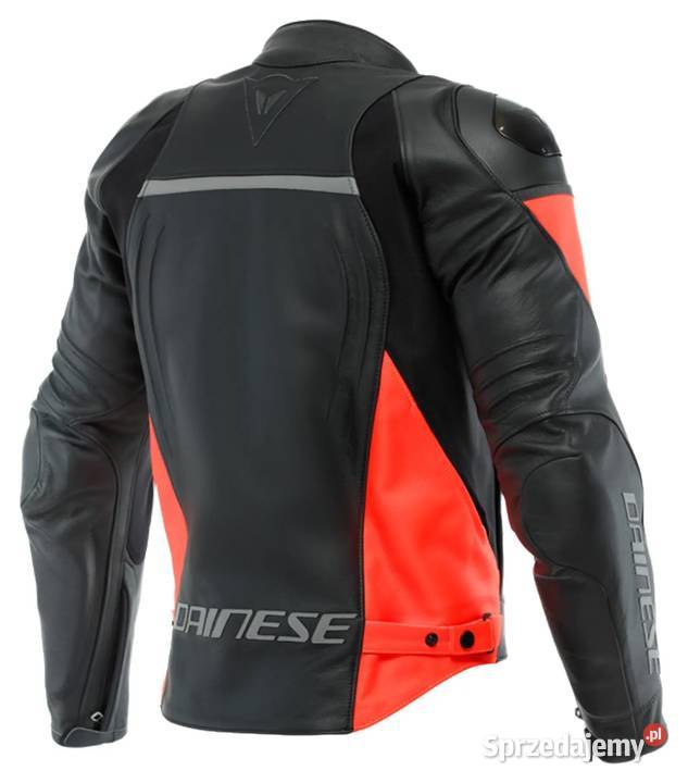 Kurtka motocyklowa skórzana Dainese Racing 4 Red Zielona Góra