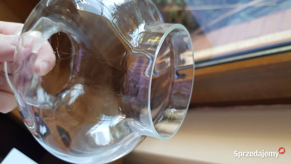 Lampa wodna świecznik Ząbkowice kolorowe szkło Dąbrowa Górnicza