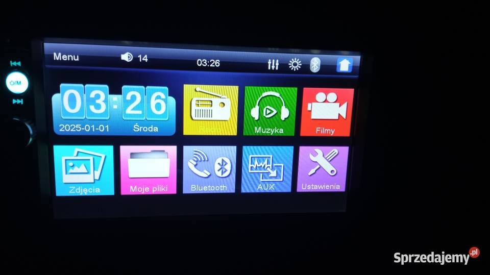 Radio samochodowe MP3 RDS 1 din HIPPCRON HD 7 Radioodtwarzacze kujawsko-pomorskie Posługowo