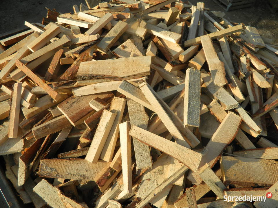 Opał pocięta zrzyna sosnowa drewno rozpałka Opał podlaskie Baciki Bliższe