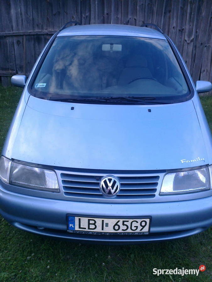 VW Sharan Family 19tdi 110 1999r światła przeciwmgielne lubelskie Wisznice