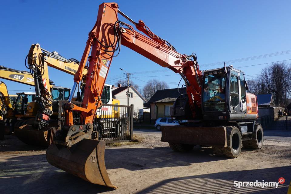 Koparka kołowa Hitachi ZX 140W 2011 świętokrzyskie Jeziorko