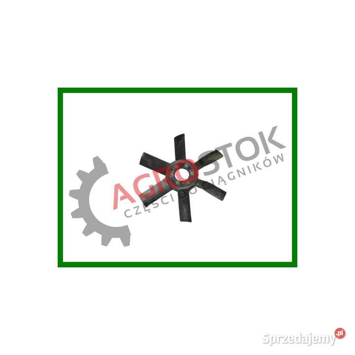 Wentylator chłodnicy jumz plastik 6 łopatek Parczew