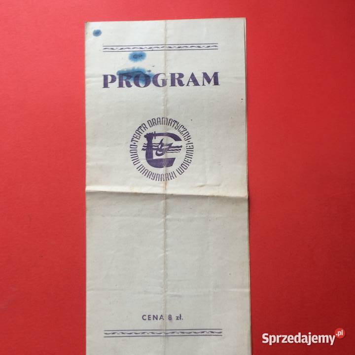 1949 Program Teatru Marynarki Wojennej