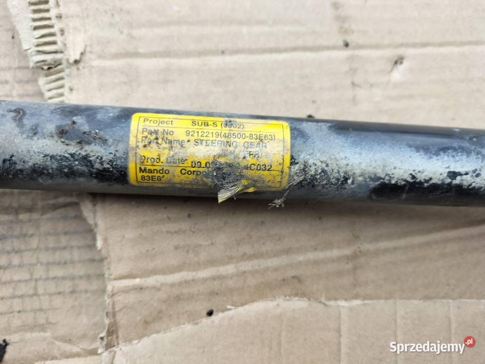 OPEL AGILA A MAGLOWNICA KOLUMNA KIEROWNICZA Kamień-Kolonia