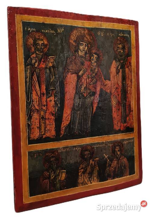 Ikona dwupolowa Matka Boża Hodegetria 0361 mazowieckie Warszawa