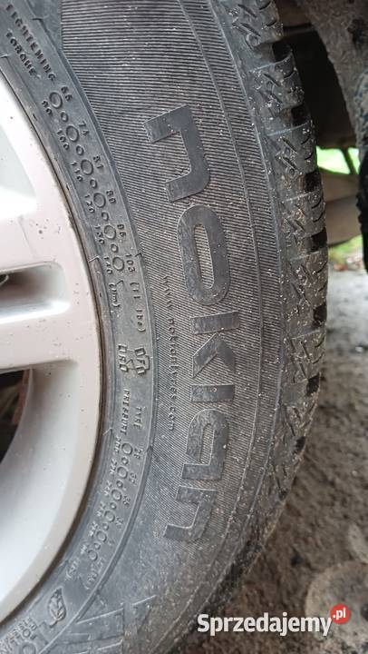 4 felgi 15 MAK i 5 opon Nokian weatherproof Wołomin