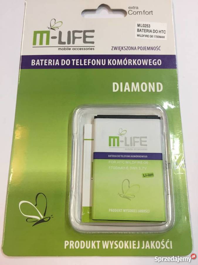 Bateria M-Life do HTC WILDFIRE G6 1700 MAH 3,7V