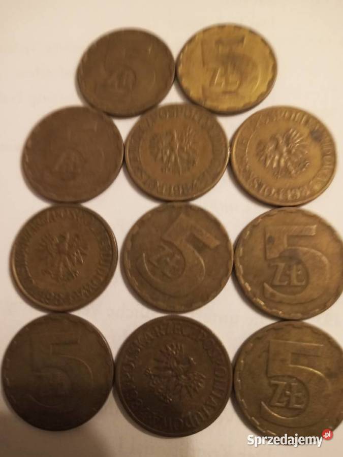 Monety PRL 5 zachodniopomorskie sprzedam