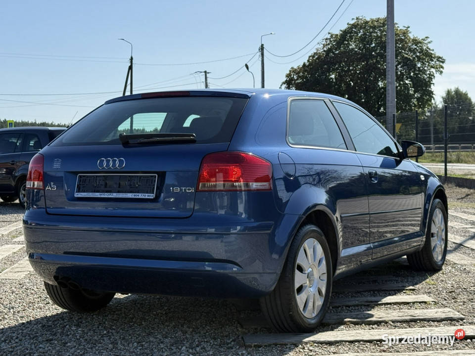 Audi A3 3drzwiowe 19 Tdiwebastoaluz Niemiecsuper VAT marża Dąbrowa