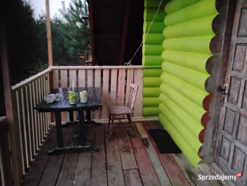 Sprzedam siedlisko z domkiem z bala w pięknej kujawsko-pomorskie Sucha