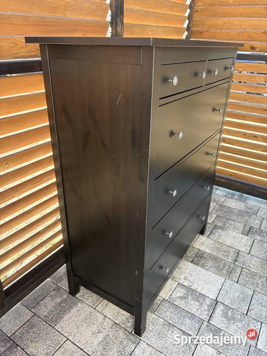 Komoda IKEA HEMNES 6 szuflad lite drewn Góra Bałdrzychowska-Kolonia
