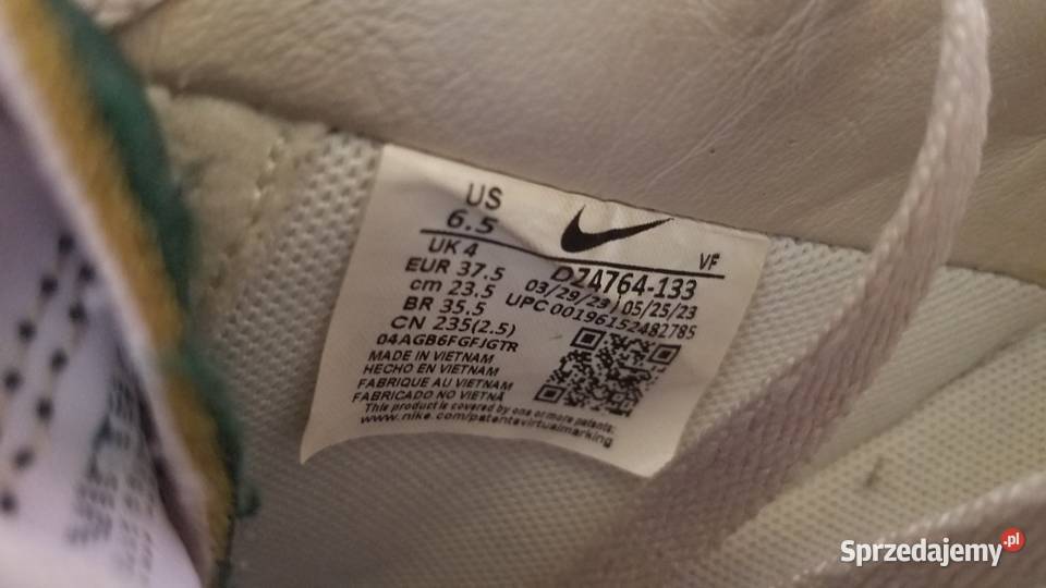 Buty NIKE AIR Force I EUR375 235 Skóra półbuty Nike Białystok