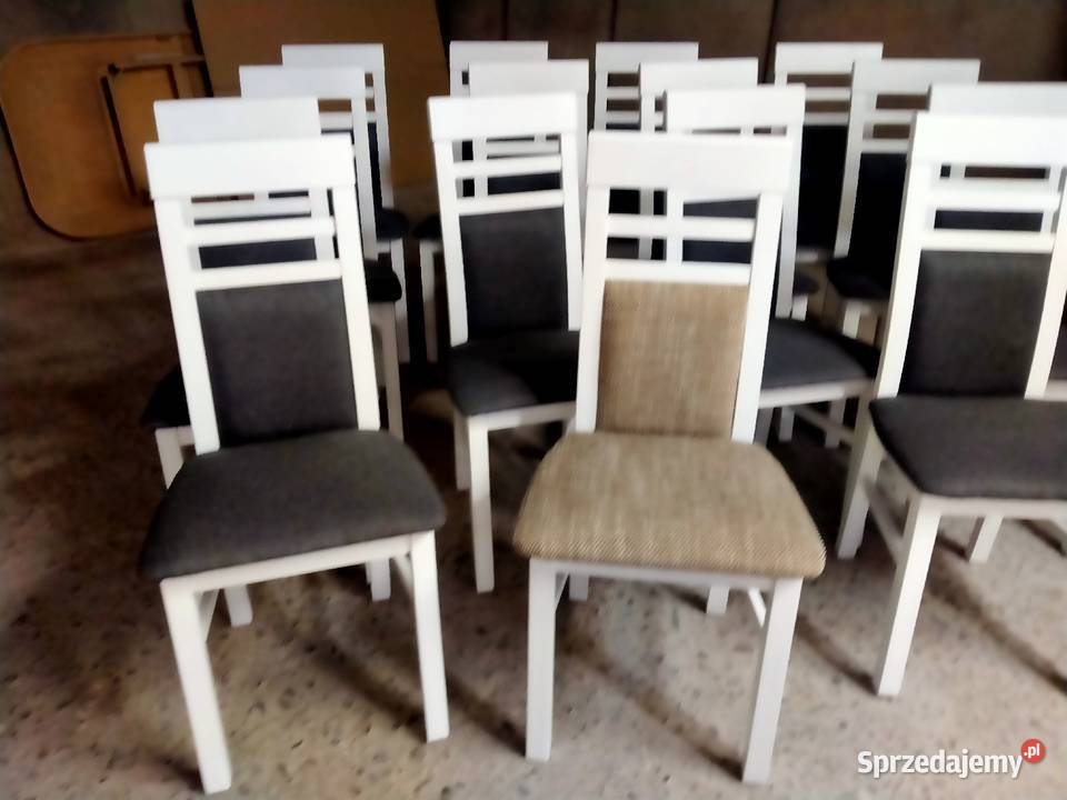 Nowoczesne krzesła bukowe nowe Sławno