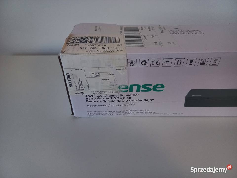 Sprzedam Sounbar Hisense HS205G Zestawy kina domowego Chojnice