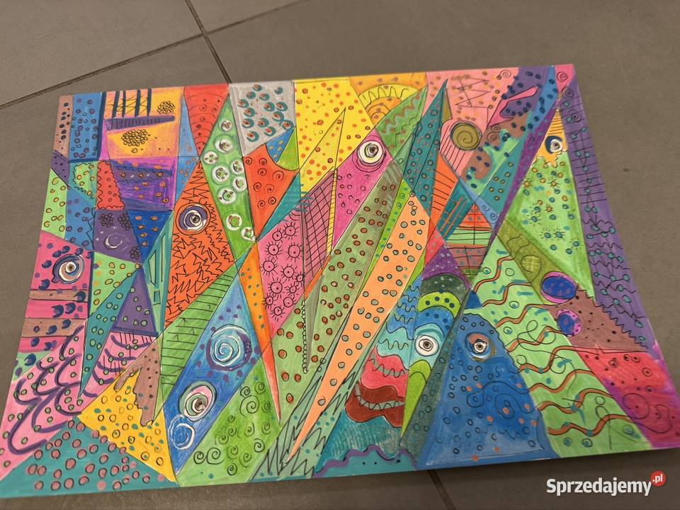 Obraz Podwodny Karnawał wielokolorowy mazowieckie Warszawa