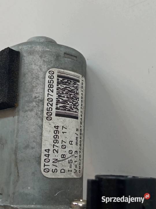 MECHANIZM SZYBY PRAWY PRZÓD 00520728560 Fiat Rok produkcji 2021 Mechanizmy opuszczania szyb