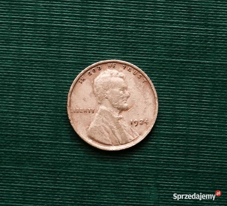 USA 1 cent 1924r Wheat Penny Lincoln