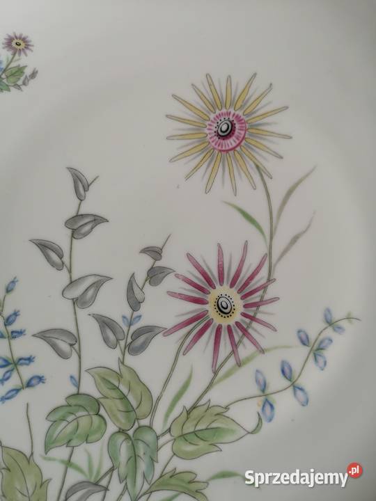 Talerz dekoracyjny Winterling seria Kwiaty polne Porcelana i szkło Toruń