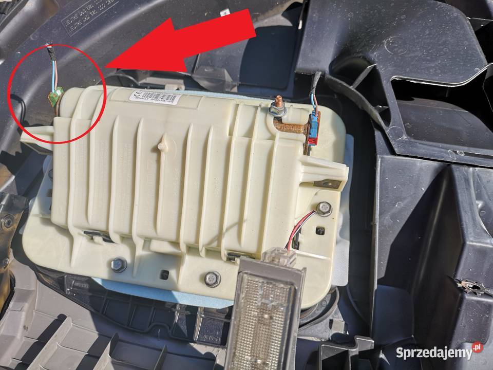 Kostka wtyczka AIRBAG pasów poduszek Renault Warszawa sprzedam
