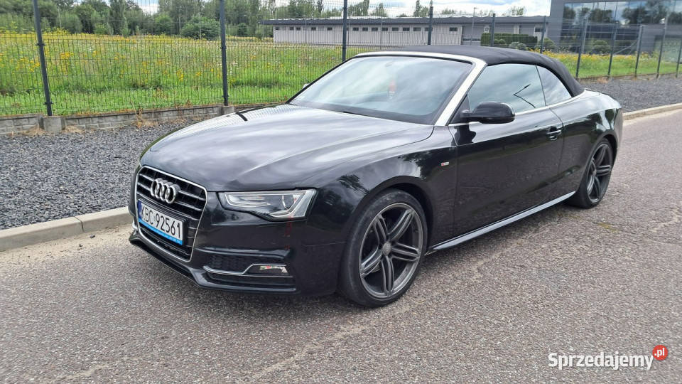 Audi A5 Cabriolet 20TDi 2013 Automat Tempomat 1968cm3 Pabianice sprzedam