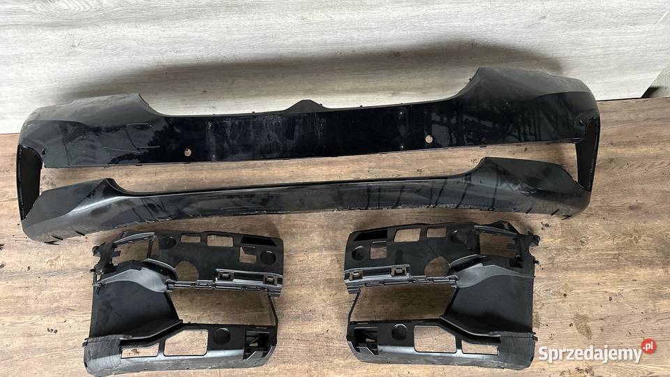 BMW 5 G30 LIFT ZDERZAK PRZEDNI Z ŚLIZGAMI