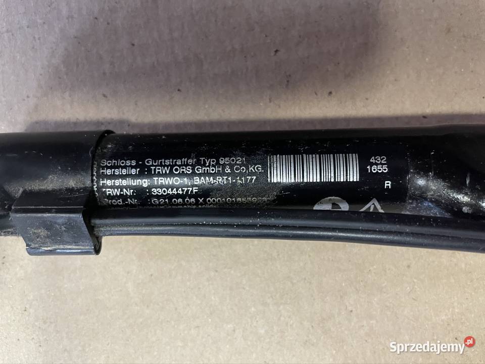 33044477F napinacz pasa bmw 1 e87 zachodniopomorskie Szczecin
