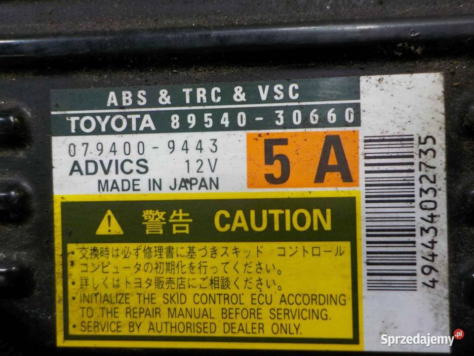 LEXUS GS III 35 B 06r sterownik modul ABS