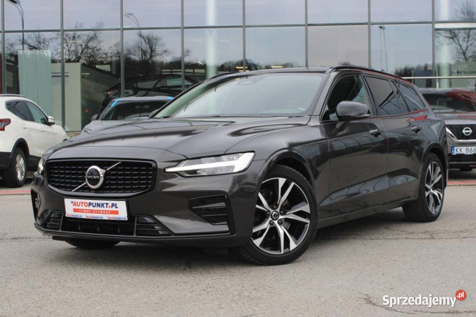 Volvo V60 2023r kamera skóra el klapa FV23 automatyczna Kraków