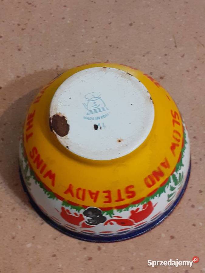 Miseczka emaliowana Silesia śr 145 Chorzów