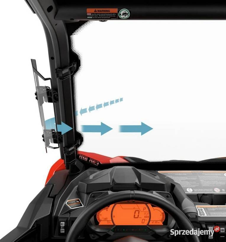 Boczne deflektory CanAm Commander Maverick BRP Nowy Sącz