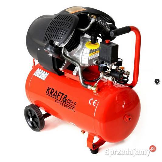 KOMPRESOR OLEJOWY SPRĘŻARKA 50L KD1484 Przyłęki