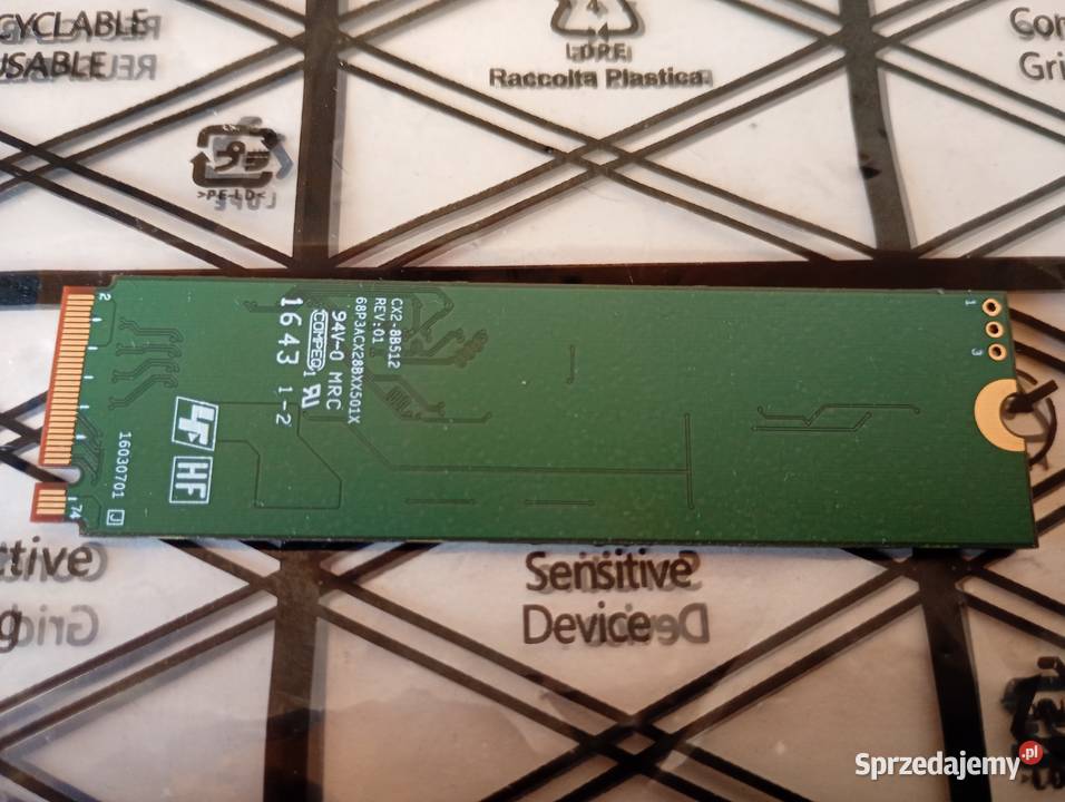 Dysk SSD NVMe Szybki Plextor M8PeGN 256GB M2 kujawsko-pomorskie