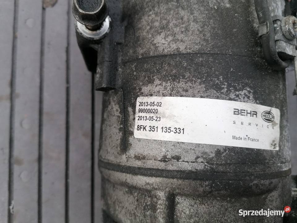 KOMPRESOR KLIMATYZACJI 8FK351135331 OPEL ASTRA Skwierzyna
